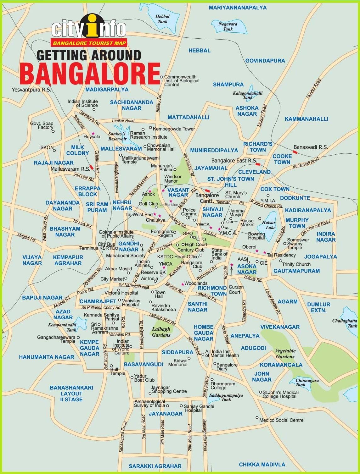 harta e Bengaluru